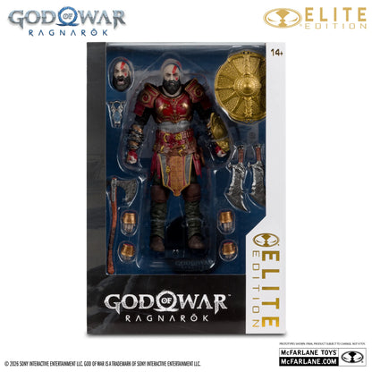 MCFARLANE ELITE EDITION 7INCH GOD OF WAR KRATOS ARES ARMOR FIGURE