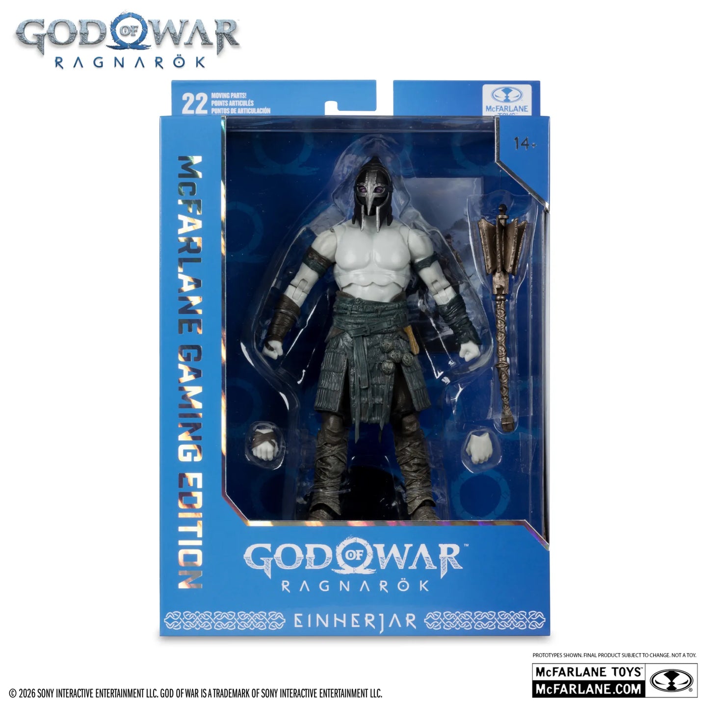 MCFARLANE GAMING EDITION 7INCH  GOD OF WAR WV1 EINHERJAR FIGURE