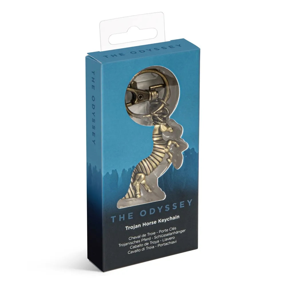THE ODYSSEY TROJAN HORSE KEYCHAIN