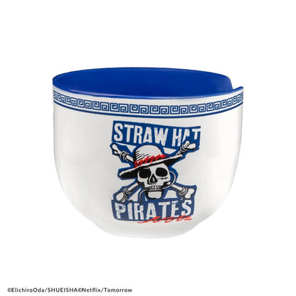 ONE PIECE DEVIL FRUITS RAMEN BOWL WITH CHOPSTICKS