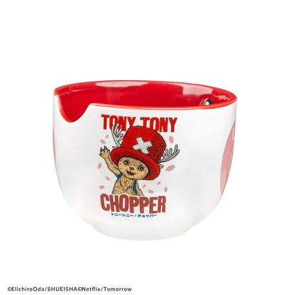 ONE PIECE TONY CHOPPER RAMEN BOWL WITH CHOPSTICKS