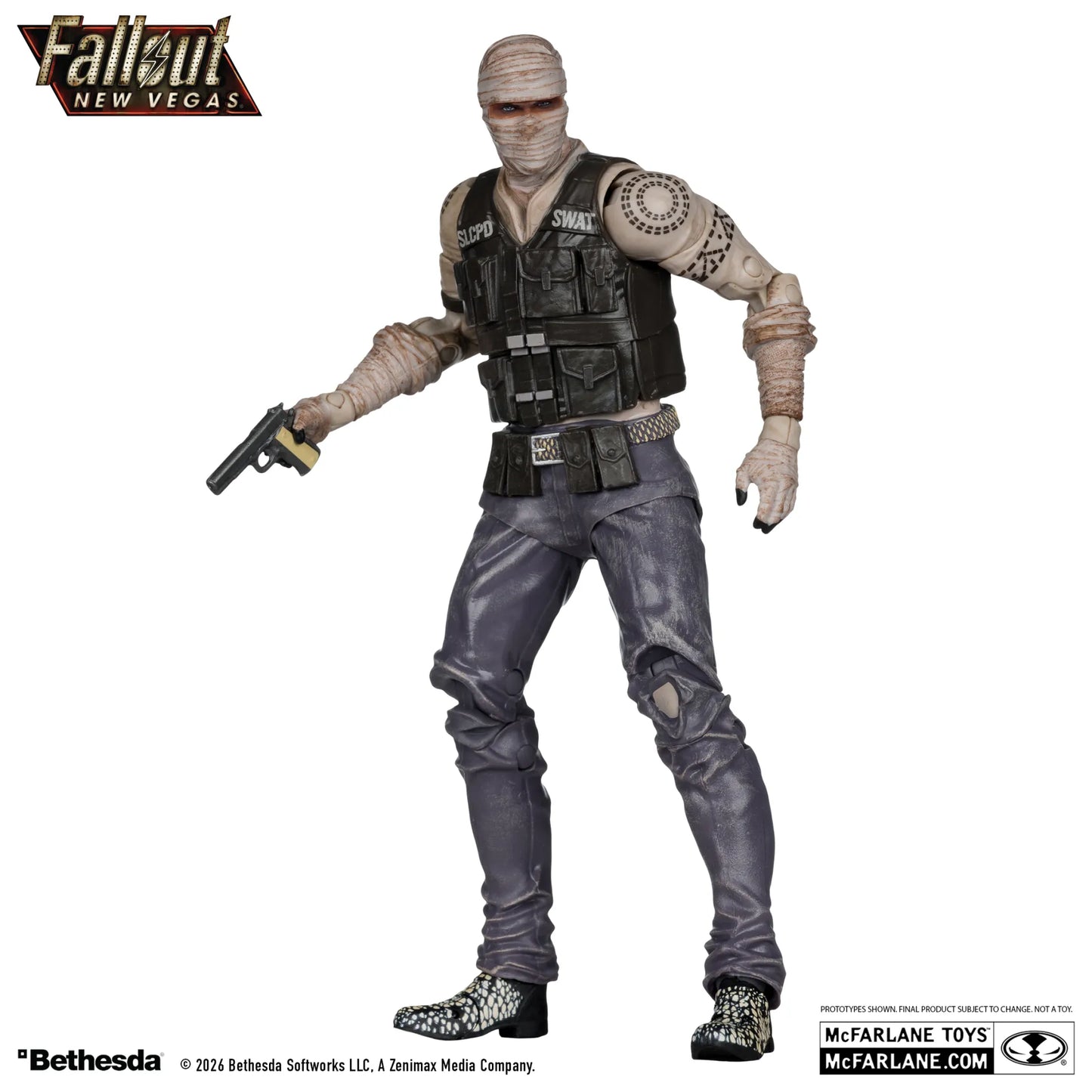 MCFARLANE GAMING EDITION 7INCH FALLOUT NEW VEGAS JOSHUA GRAHAM ACTION FIGURE