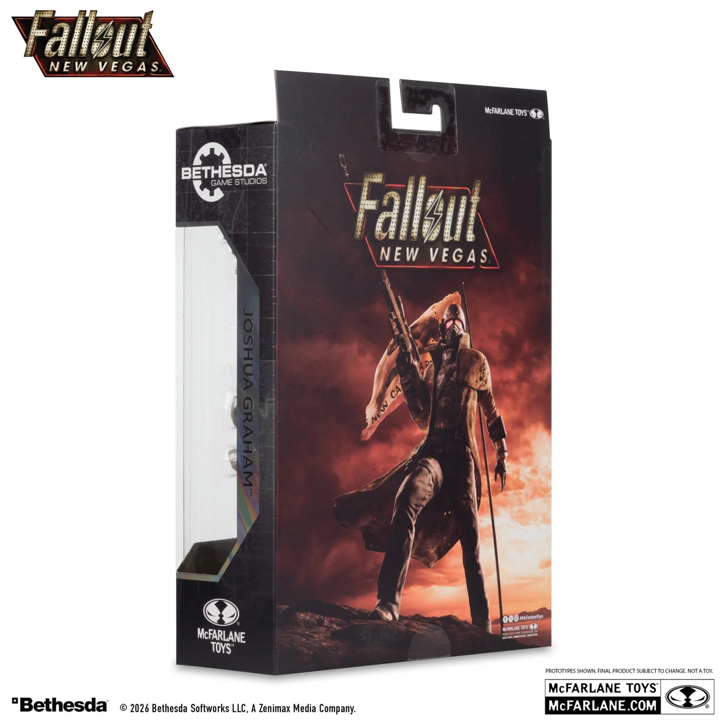 MCFARLANE GAMING EDITION 7INCH FALLOUT NEW VEGAS JOSHUA GRAHAM ACTION FIGURE