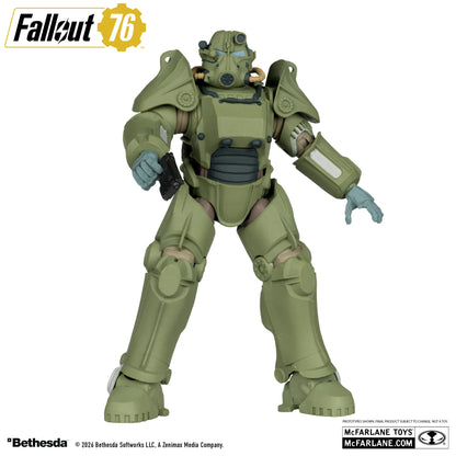 MCFARLANE GAMING EDITION 7INCH FALLOUT 76 T-45 MILITARY ARMOR ACTION FIGURE