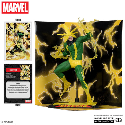 MARVEL COLLECTION 1:10TH WV8 ELECTRO (JOE FIXIT #5) FIGURE