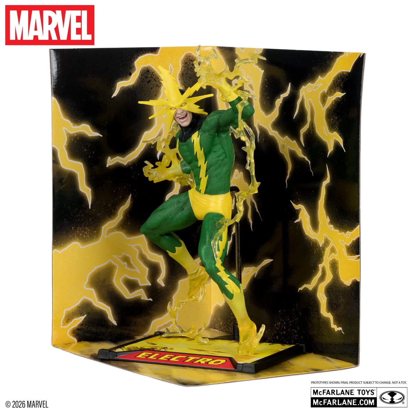 MARVEL COLLECTION 1:10TH WV8 ELECTRO (JOE FIXIT #5) FIGURE