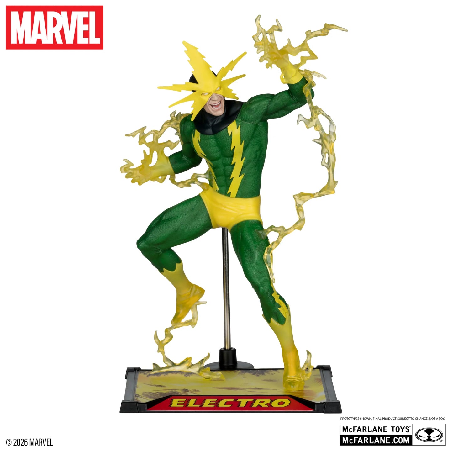 MARVEL COLLECTION 1:10TH WV8 ELECTRO (JOE FIXIT #5) FIGURE