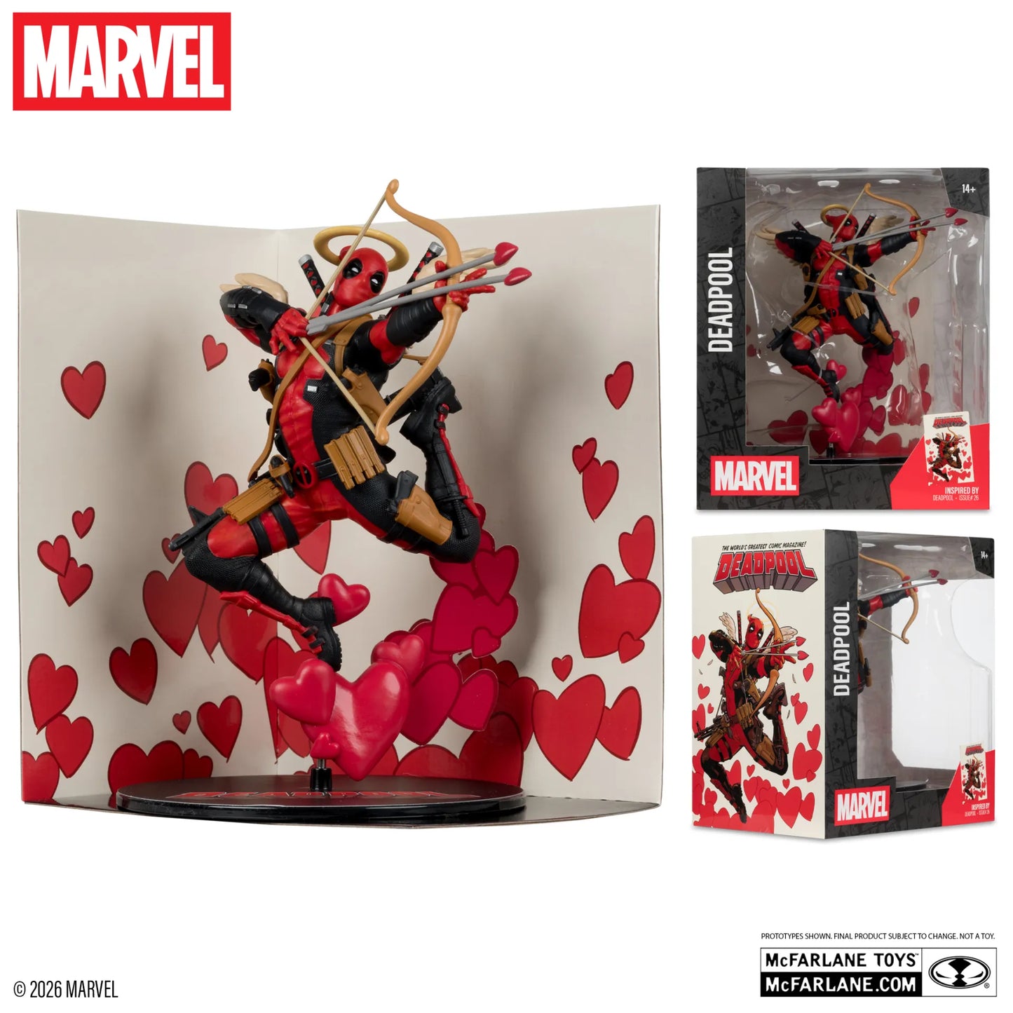 MARVEL COLLECTION 1:10TH WV8  DEADPOOL (DEADPOOL#26) FIGURE