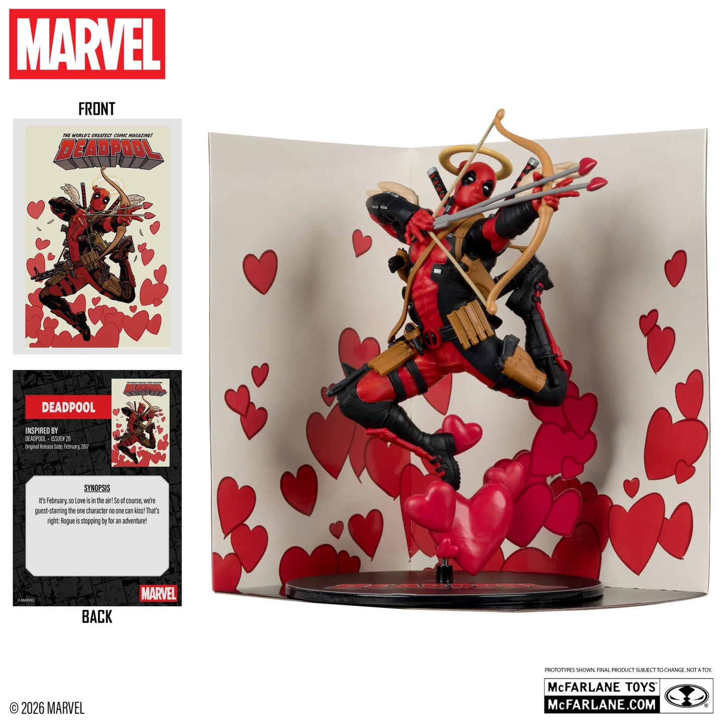 MARVEL COLLECTION 1:10TH WV8  DEADPOOL (DEADPOOL#26) FIGURE