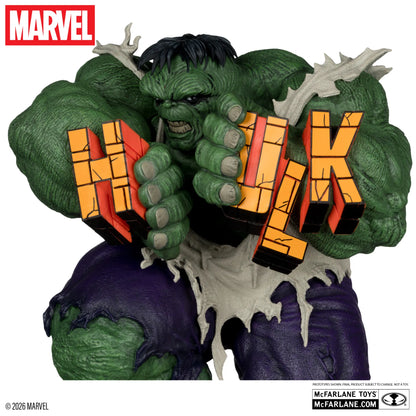 MARVEL COLLECTION 1:6 THE INCREDIBLE HULK #345 GREEN HULK VARIANT FIGURE