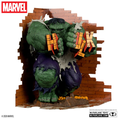 MARVEL COLLECTION 1:6 THE INCREDIBLE HULK #345 GREEN HULK VARIANT FIGURE