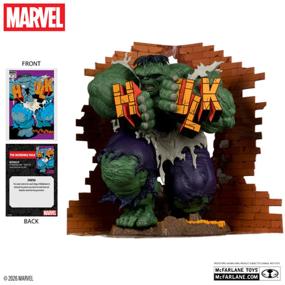 MARVEL COLLECTION 1:6 THE INCREDIBLE HULK #345 GREEN HULK VARIANT FIGURE