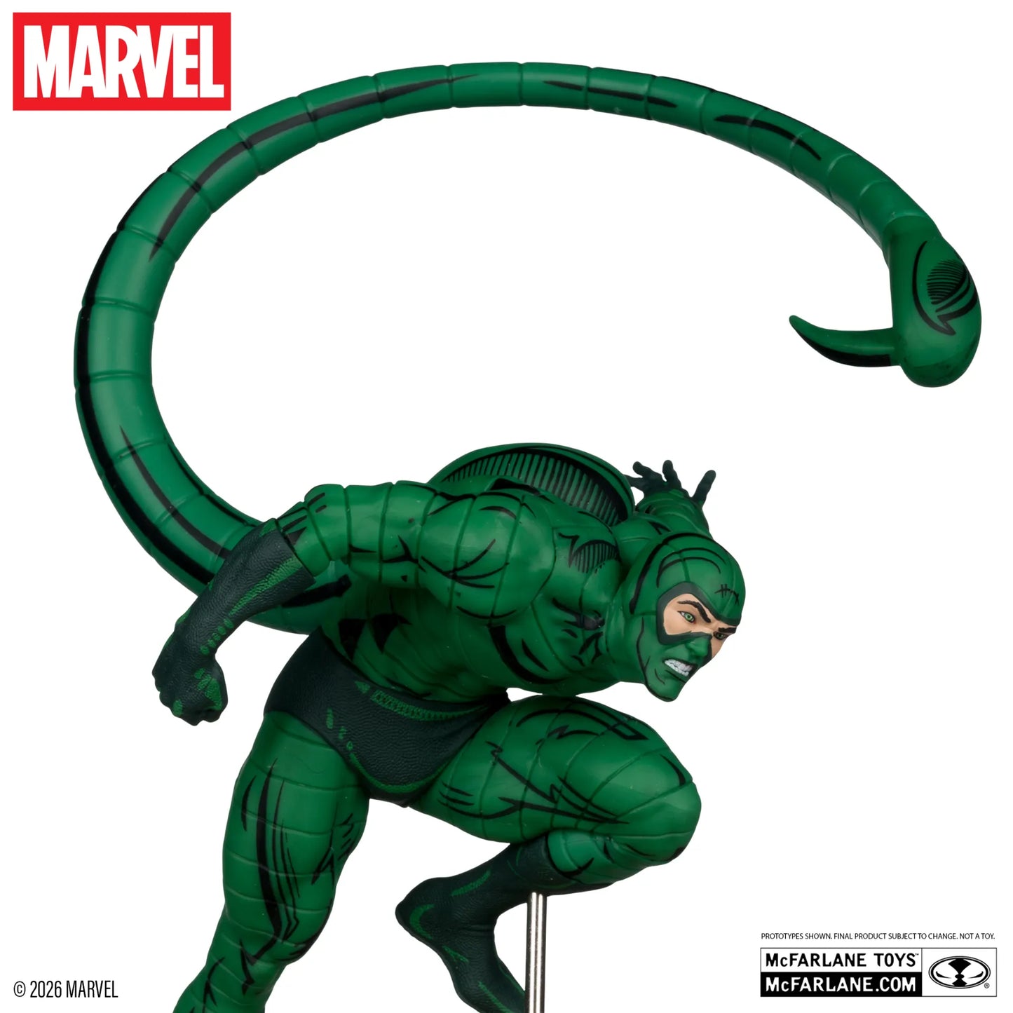 MARVEL COLLECTION 1:10 WV7 SCORPION (AMAZING SPIDER-MAN #318)FIGURE
