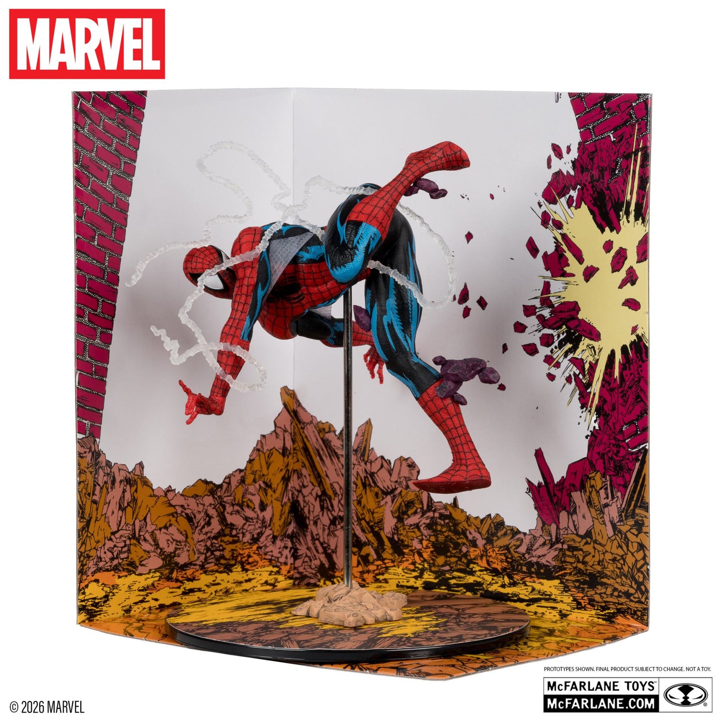 MARVEL COLLECTION 1:10 WV7 SPIDER-MAN (AMAZING SPIDER-MAN #318) FIGURE