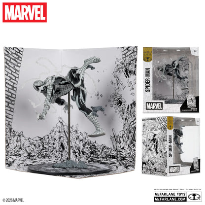 MARVEL COLLECTION 1:10 WV7 SPIDER-MAN (AMAZING SPIDER-MAN #318 )LINE ART FIGURE