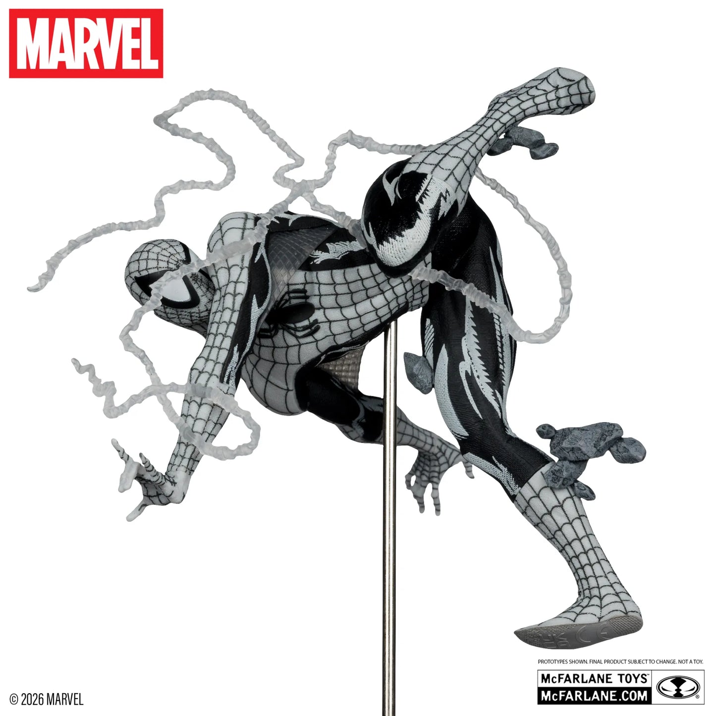 MARVEL COLLECTION 1:10 WV7 SPIDER-MAN (AMAZING SPIDER-MAN #318 )LINE ART FIGURE