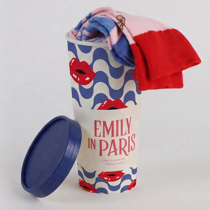 EMILY IN PARIS SOCKS GIFT SET PACK (3)