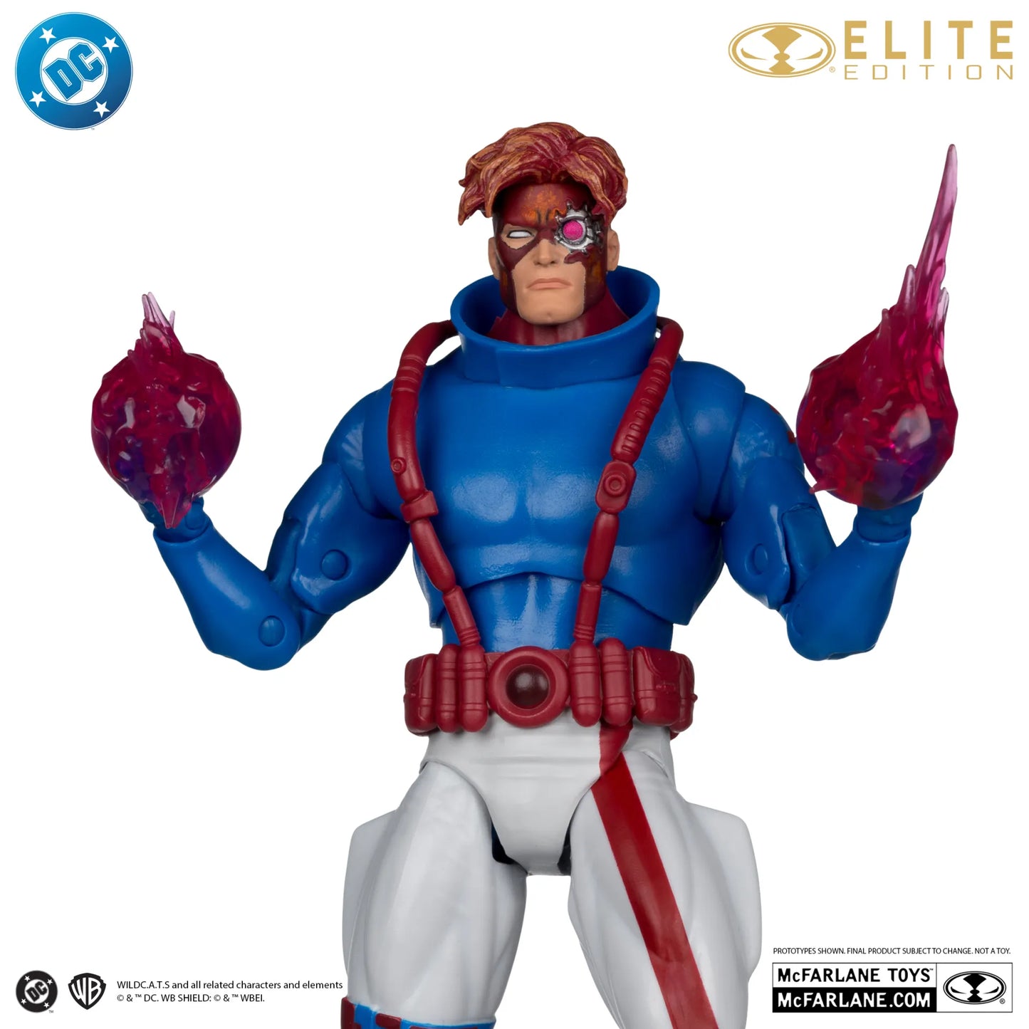 MCFARLANE ELITE EDITION WILDC.A.T.S SPARTAN ACTION FIGURE