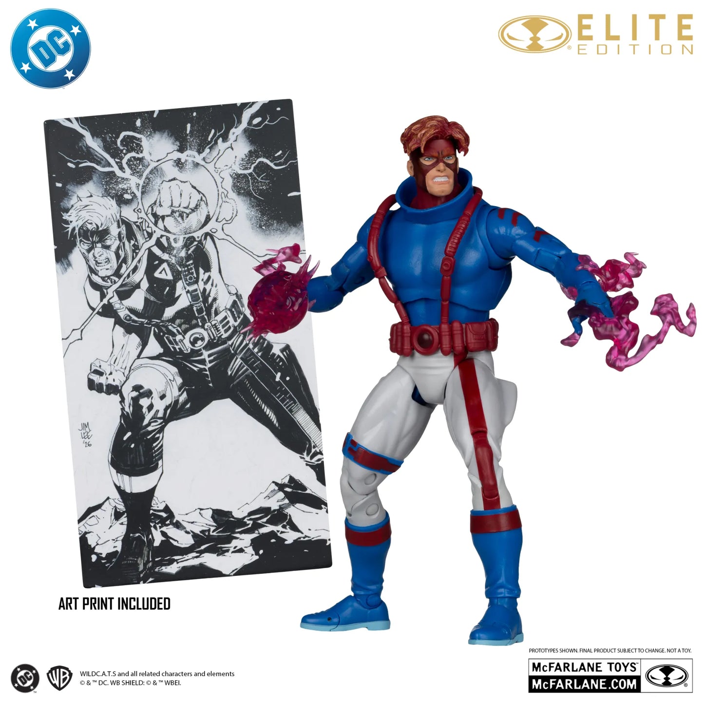MCFARLANE ELITE EDITION WILDC.A.T.S SPARTAN ACTION FIGURE