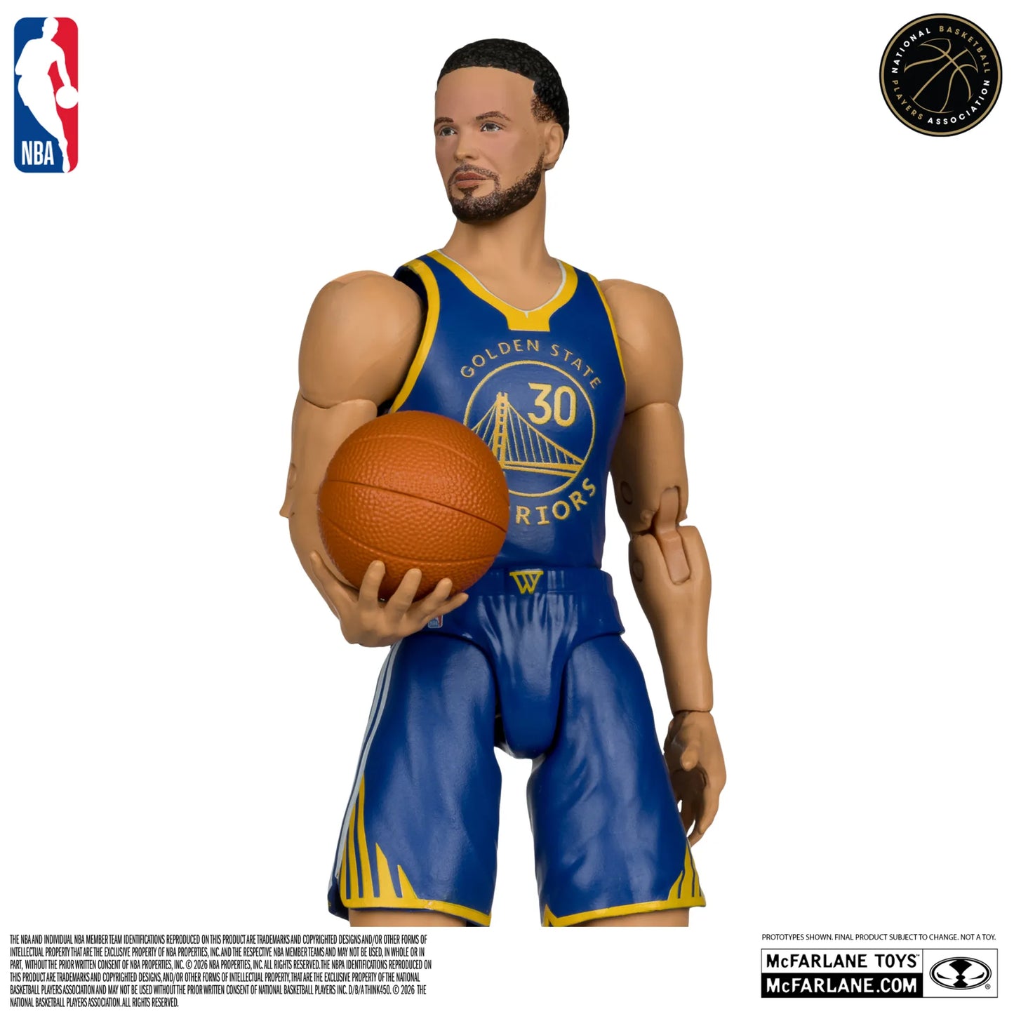 NBA 6INCH ARTICULATED FIGURES WV1 STEPHEN CURRY (GOLDEN STATE WARRIORS)
