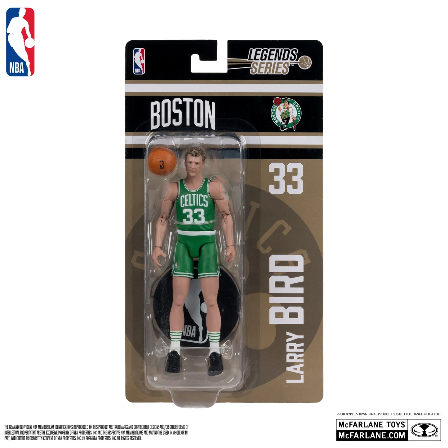 NBA 6INCH ARTICULATED FIGURES LARRY BIRD (LEGENDS SERIES)