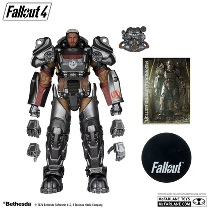 MCFARLANE GAMING ED 7INCH FALLOUT 4 T-60 PALADIN DANSE ACTION FIGURE
