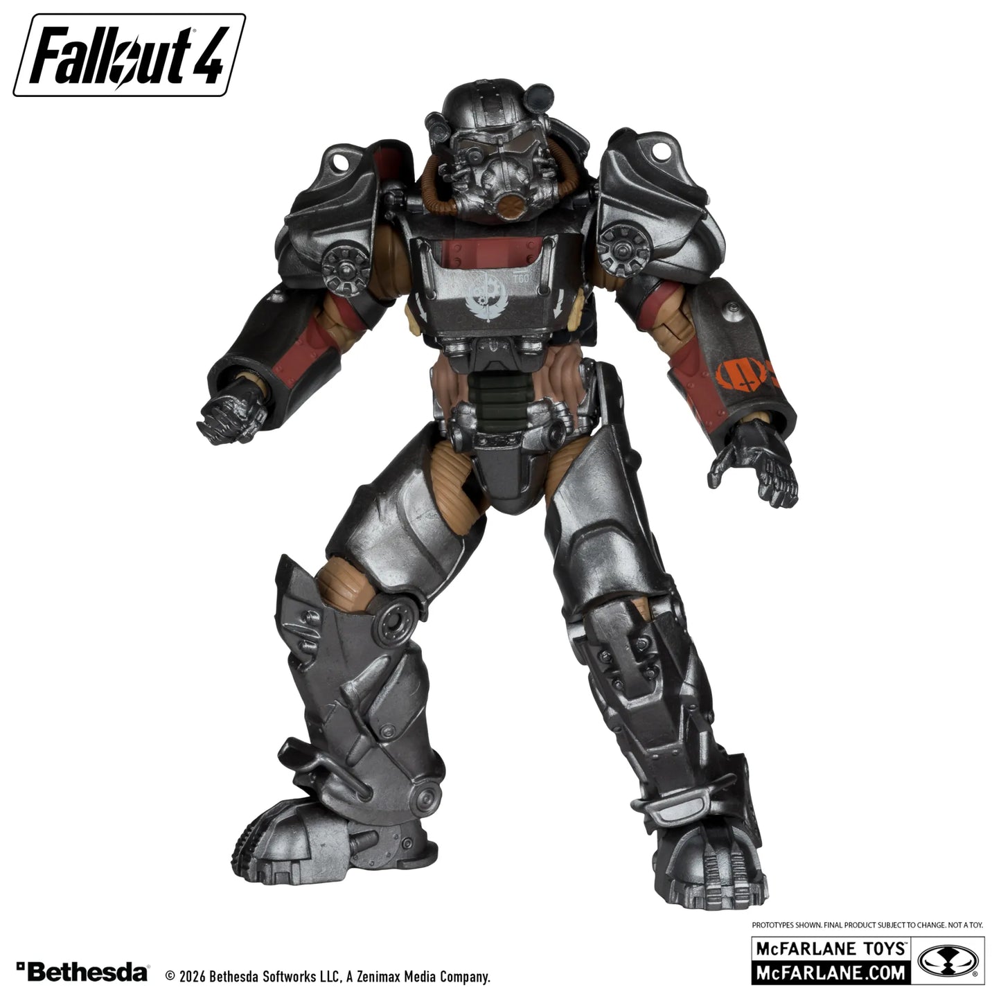 MCFARLANE GAMING ED 7INCH FALLOUT 4 T-60 PALADIN DANSE ACTION FIGURE