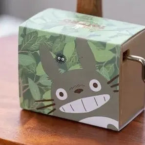 MY NEIGHBOR TOTORO LEAF HAND CRANK MUSIC BOX
