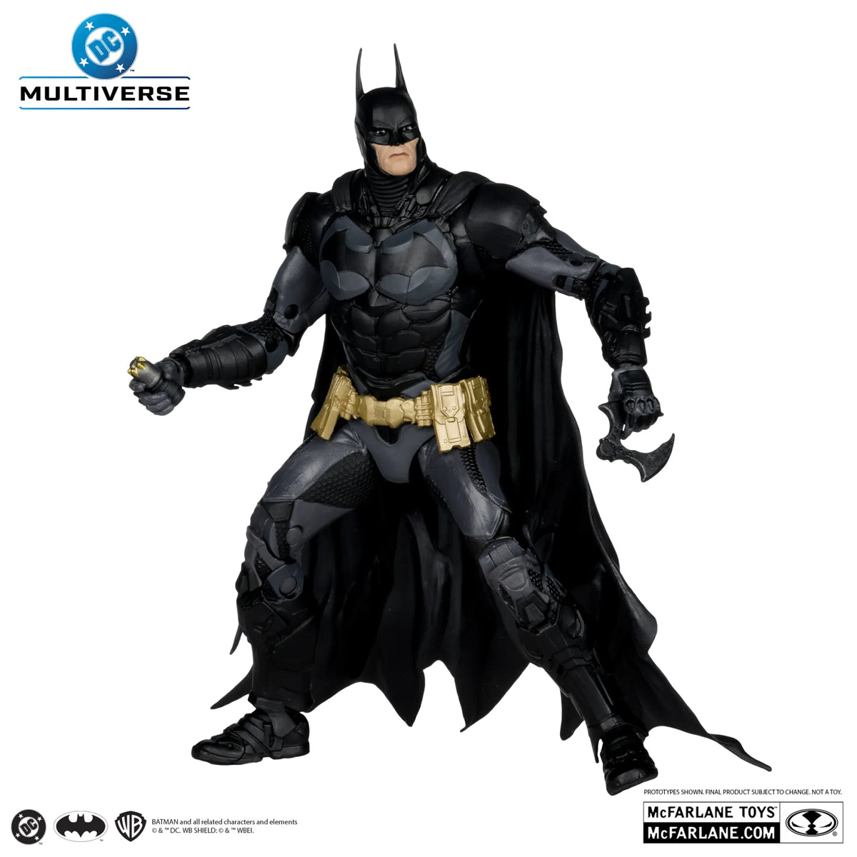 DC MULTIVERSE 7INCH BATMAN ARKHAM KNIGHT ACTION FIGURE
