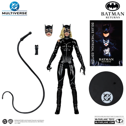 DC THEATRICAL DLX 7INCH WV5 BATTLE DAMAGED CATWOMAN (BATMAN RETURNS) ACTION FIGURE