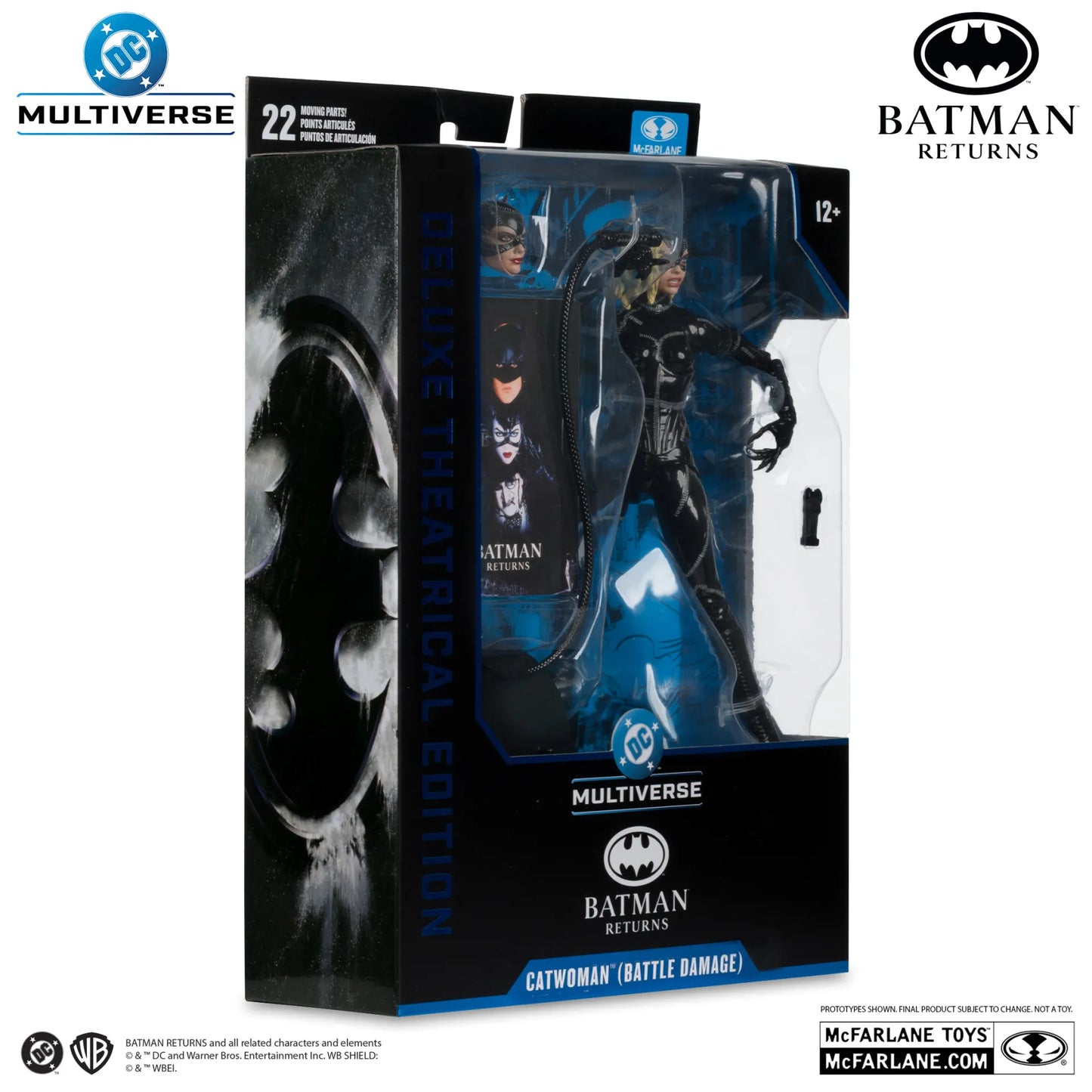 DC THEATRICAL DLX 7INCH WV5 BATTLE DAMAGED CATWOMAN (BATMAN RETURNS) ACTION FIGURE