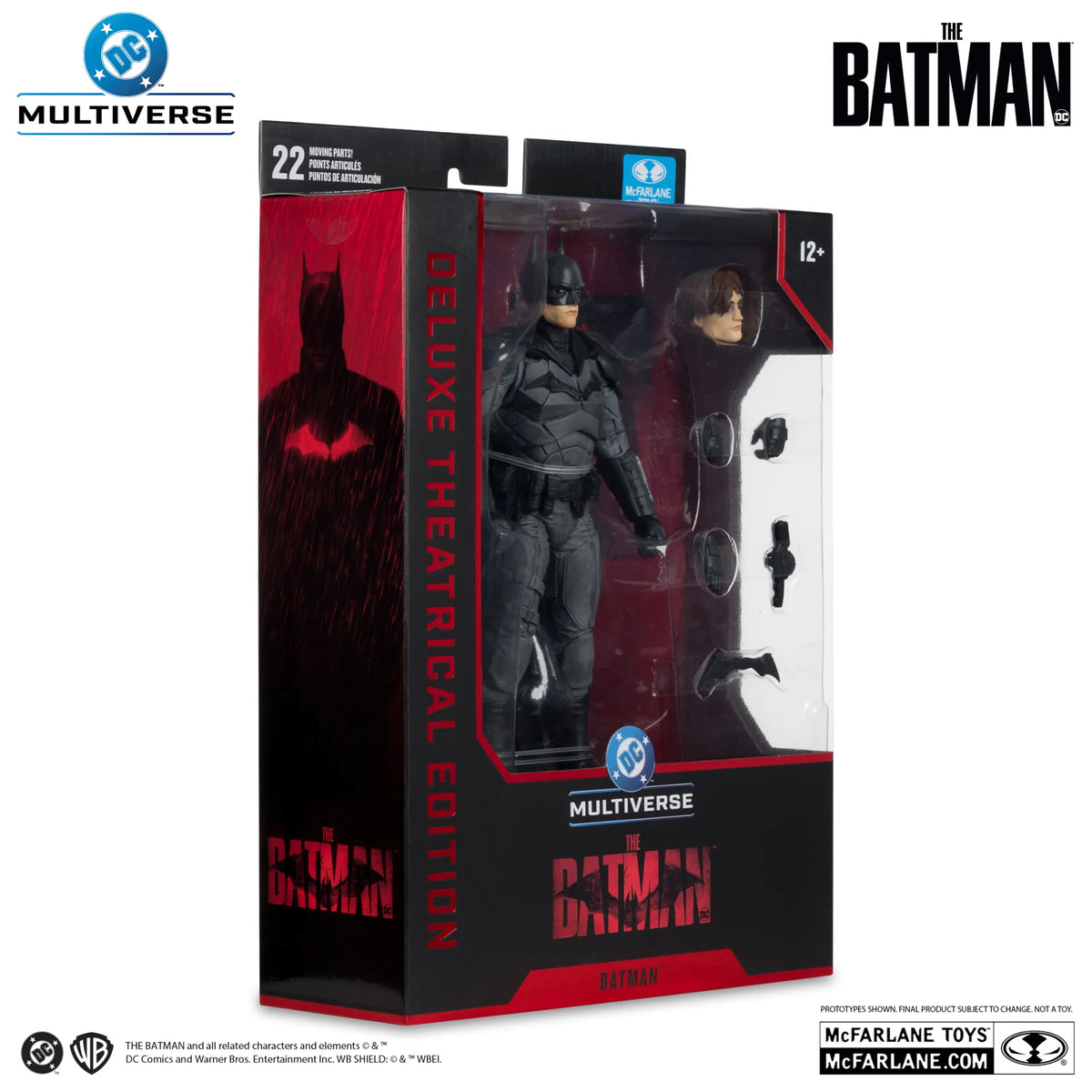 DC THEATRICAL DLX 7INCH WV5 BATMAN (BATMAN 2022) ACTION FIGURE