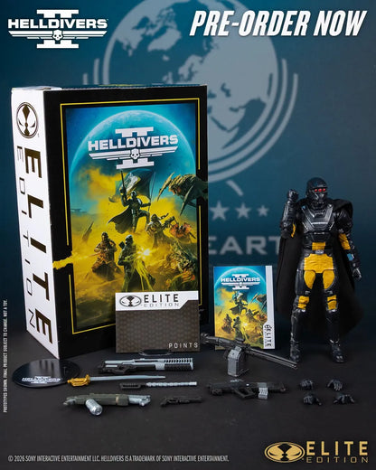 MCFARLANE ELITE ED 7INCH HELLDIVERS 2 SA-04 COMBAT TECHNICIAN ACTION FIGURE