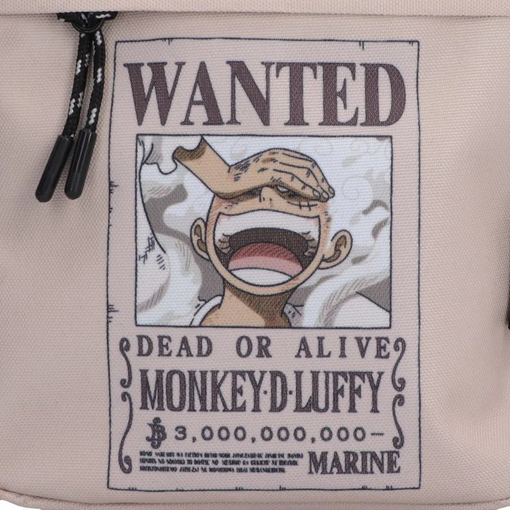 ONE PIECE LUFFY WANTED CROSSBODY BAG