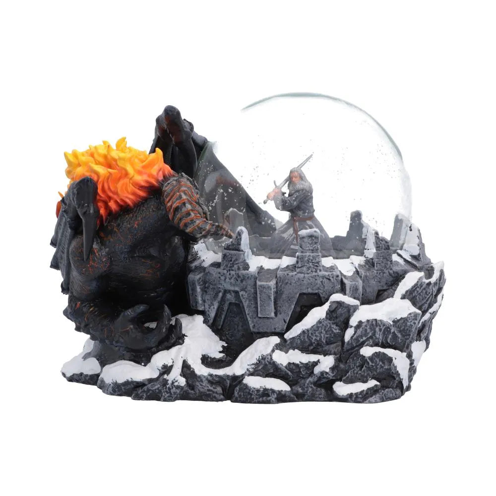 THE LORD OF THE RINGS BATTLE OF THE PEACK SNOW GLOBE