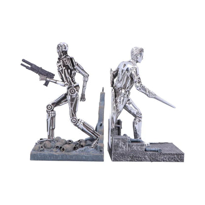TERMINATOR T-1000 VS T-800 BOOKENDS