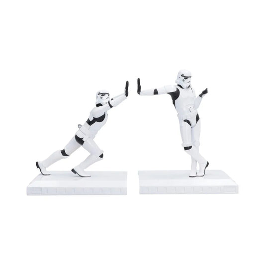 STORMTROOPER WORKING HARD BOOKENDS