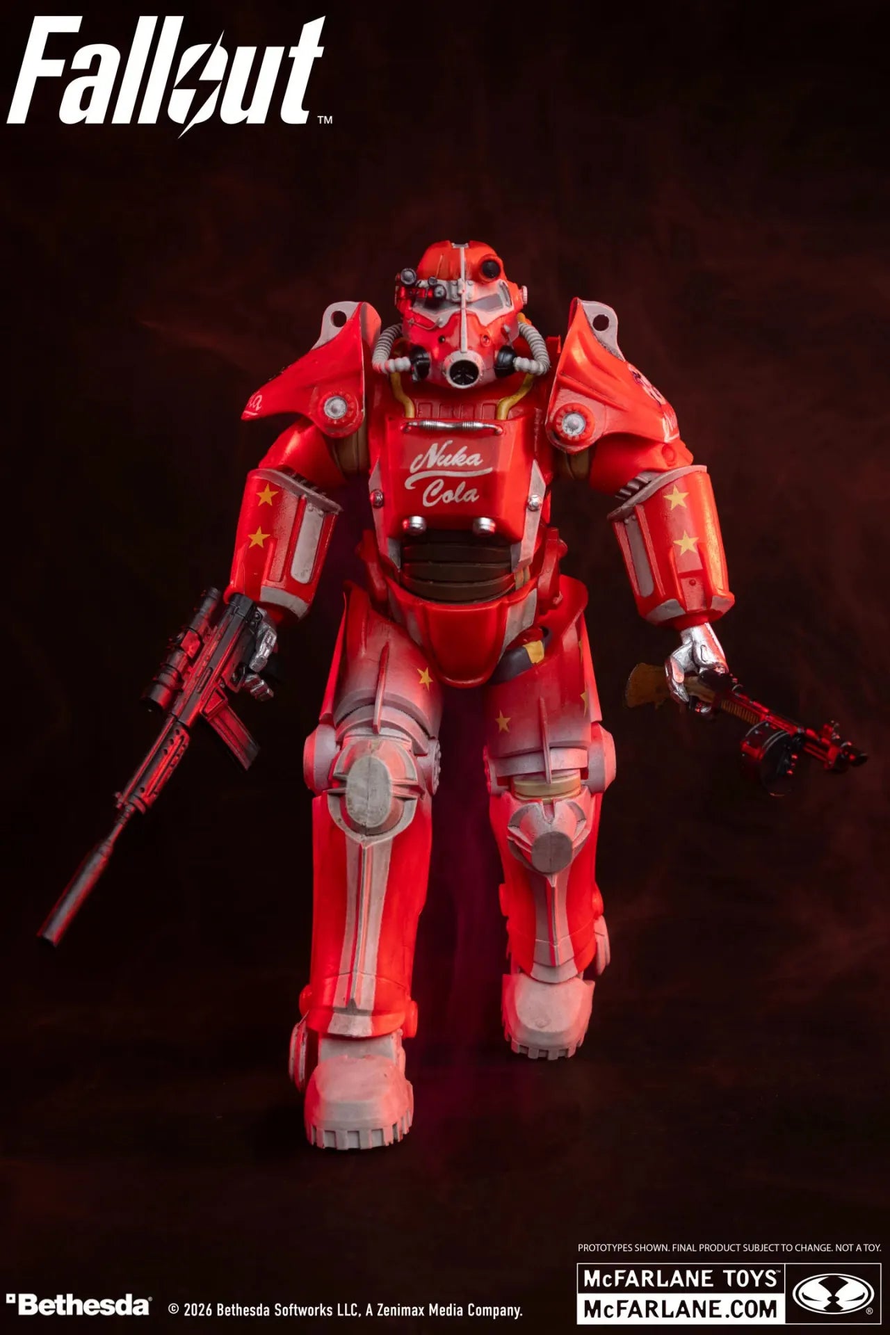 MCFARLANE ELITE EDITION 7INCH FALLOUT 3 REMAST T-45B NUKA COLA ACTION FIGURE