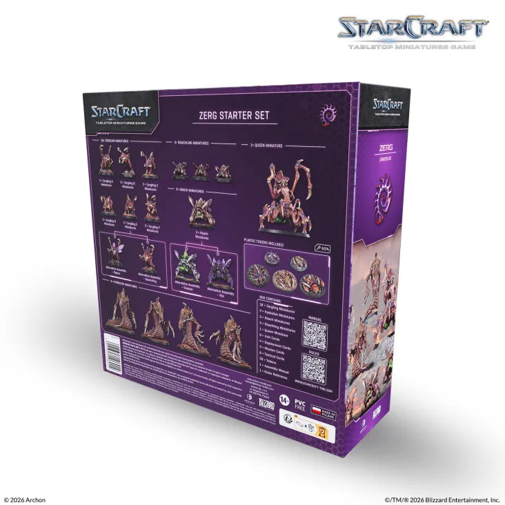 STARCRAFT ZERG STARTER SET