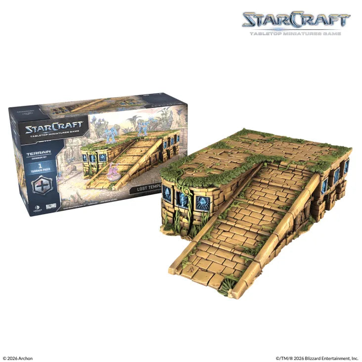 STARCRAFT LOST TEMPLE RAMP