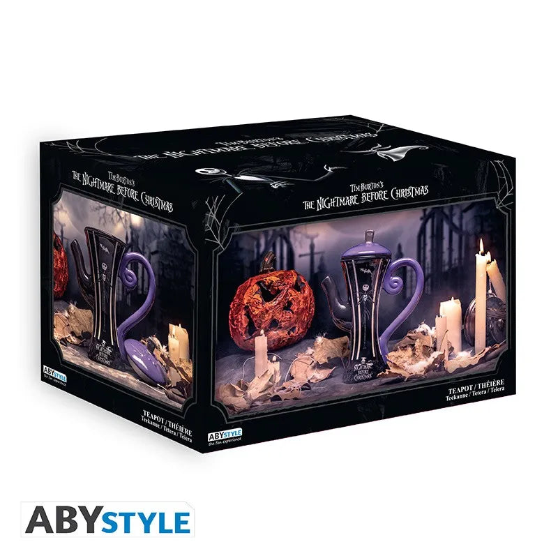 THE NIGHTMARE BEFORE CHRISTMAS JACK SKELLINGTON TEAPOT