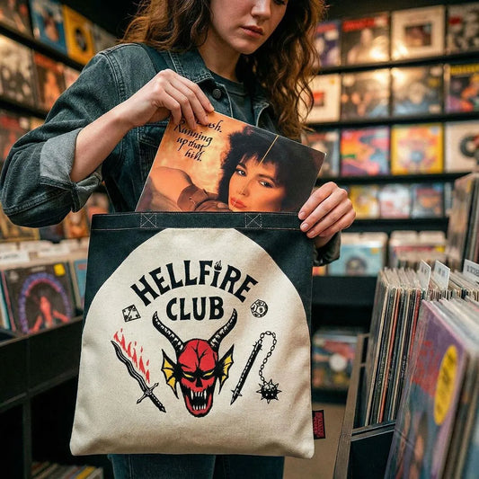 STRANGER THINGS HELLFIRE CLUB TOTE BAG