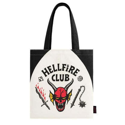 STRANGER THINGS HELLFIRE CLUB TOTE BAG