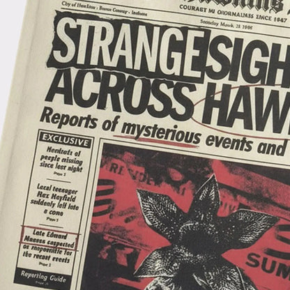 STRANGER THINGS DEMOGORGON TOTE BAG
