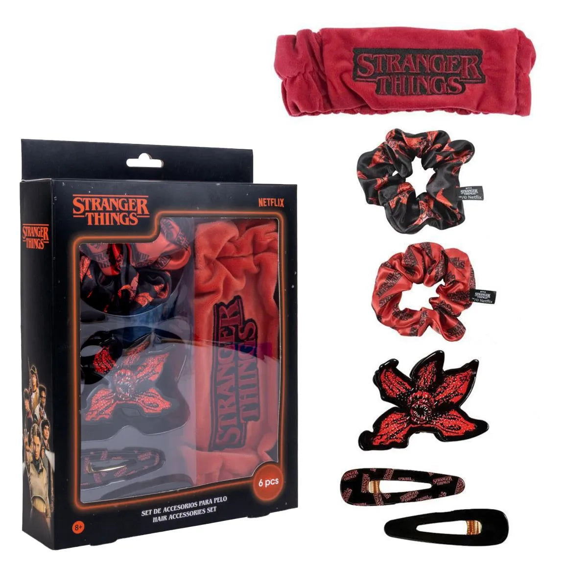 STRANGER THINGS HAIR BEAUTY GIFT SET