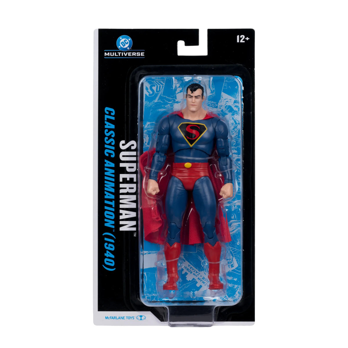 DC MULTIVERSE CLASSIC SUPERMAN 1940 7INCH ACTION FIGURE