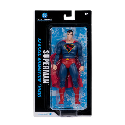 DC MULTIVERSE CLASSIC SUPERMAN 1940 7INCH ACTION FIGURE