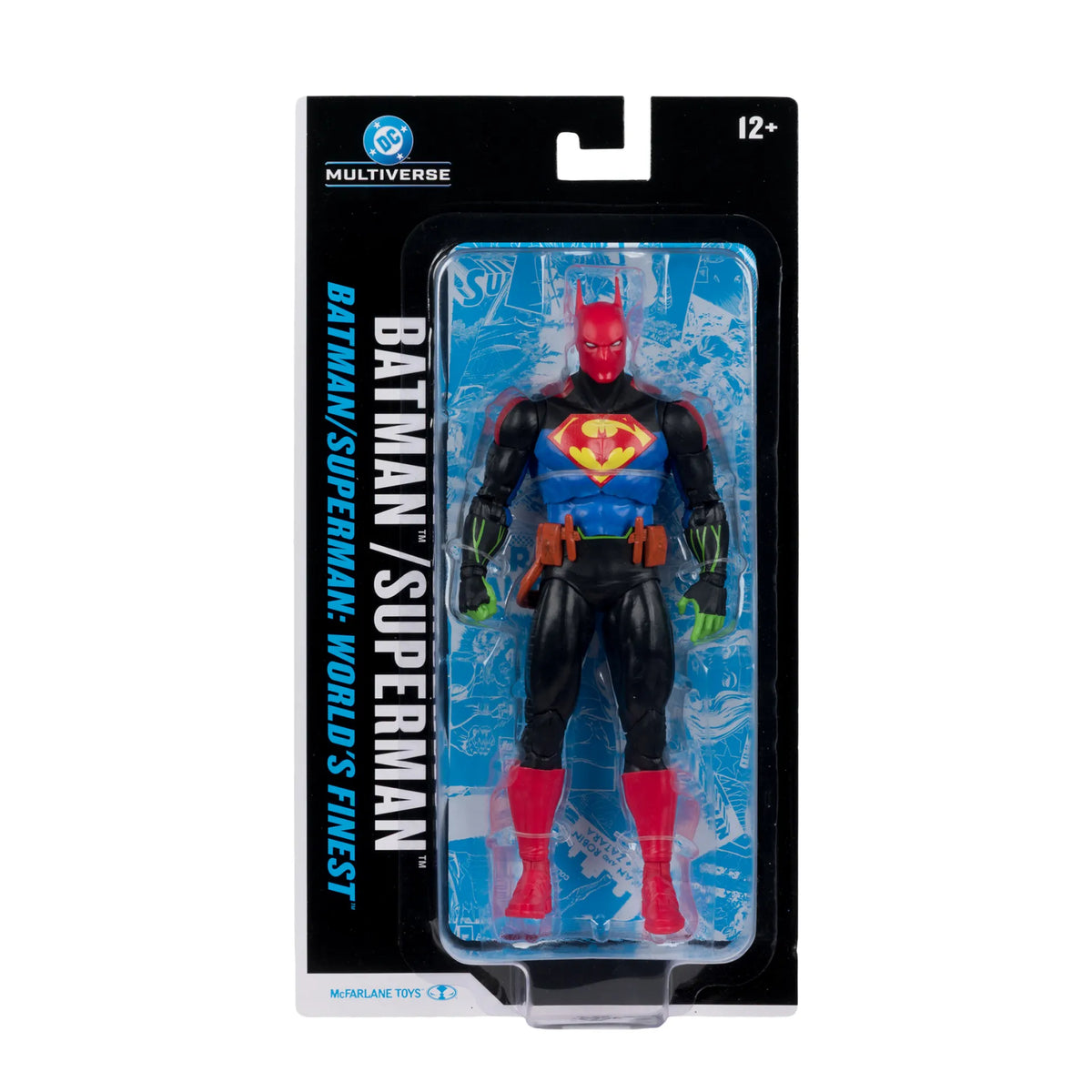 DC MULTIVERSE BATMAN-SUPERMAN WORLD'S FINEST 7INCH ACTION FIGURE
