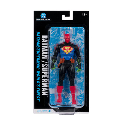 DC MULTIVERSE BATMAN-SUPERMAN WORLD'S FINEST 7INCH ACTION FIGURE