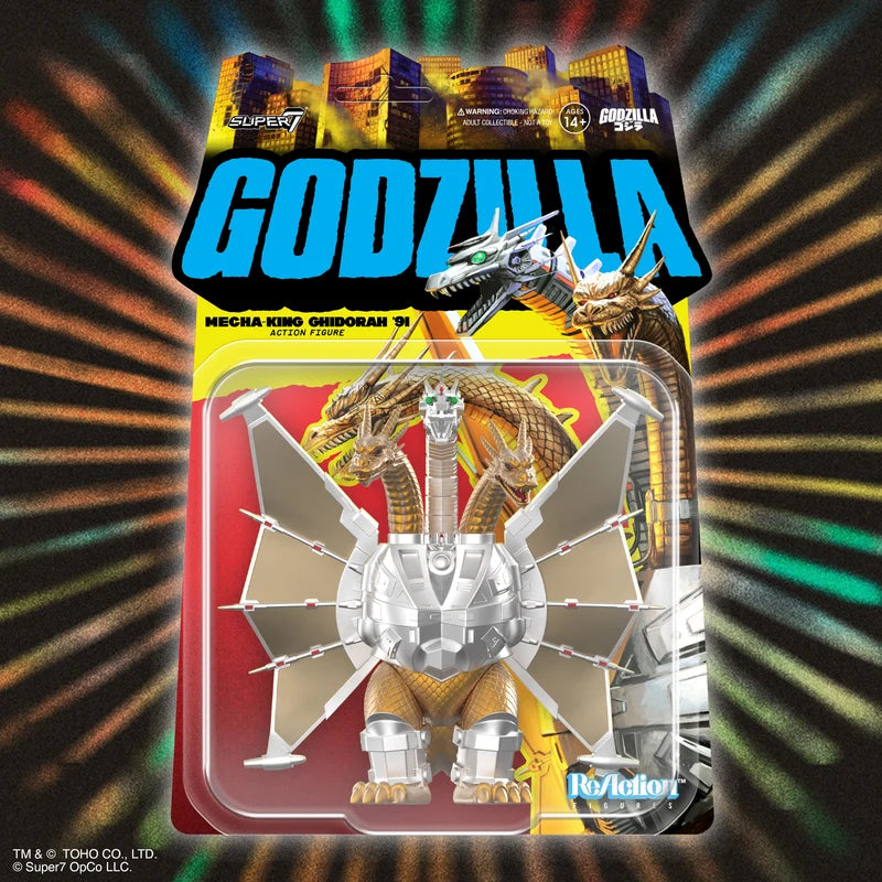 TOHO REACTION W11 MECHA-KING GHIDORAH FIGURE